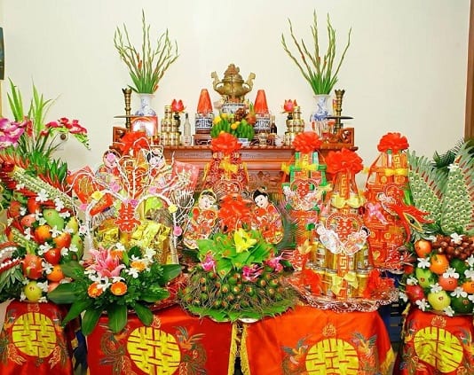 Giải đáp thắc mắc tráp lễ ăn hỏi bao gồm những gì ? Tráp lễ ăn hỏi bao gồm những gì