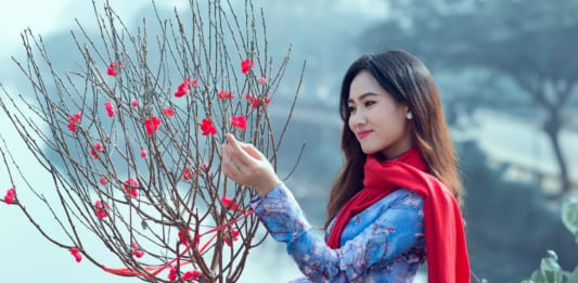 Các cách tạo dáng chụp áo dài Tết ấn tượng và sáng tạo nhất Các cách tạo dáng chụp áo dài Tết ấn tượng và sáng tạo nhất