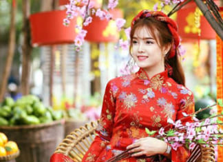 Làm sao chụp hình áo dài đẹp nhất Trang đểm chụp hình tết áo dài bắt mắt