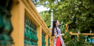 Địa điểm chụp hình áo dài đẹp nhất Sài Gòn Chụp nghệ thuật áo dài trong phong cách hiện đại kết hợp truyền thống
