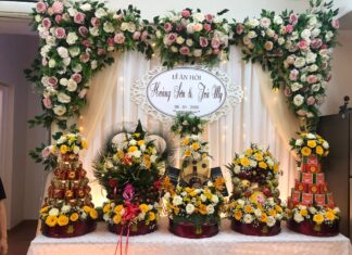10 dịch vụ trang trí đám hỏi tại TPHCM độc đáo nhất Chuẩn bị cho lễ ăn hỏi