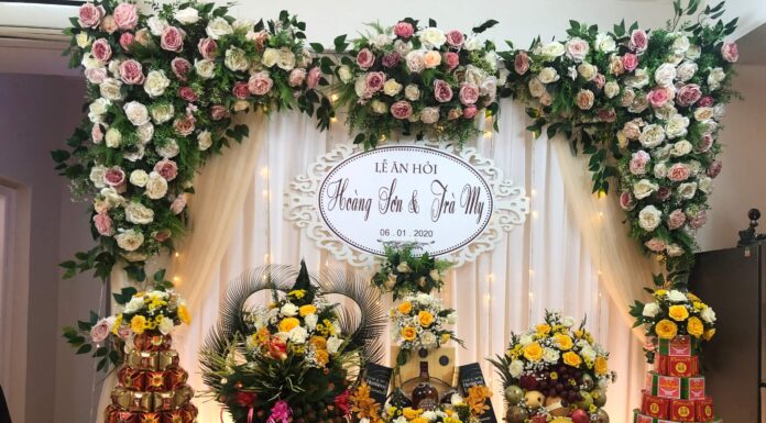 10 dịch vụ trang trí đám hỏi tại TPHCM độc đáo nhất Chuẩn bị cho lễ ăn hỏi