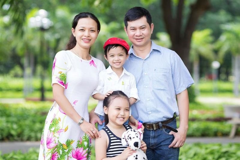 chụp ảnh gia đình ở Hà Nội nhiều ý tưởng độc, đẹp