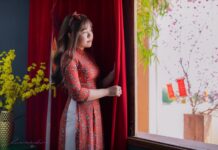 Review địa điểm chụp hình tết 2023 trọn gói Dịch vụ chụp hình Tết 2023 với cành đào, cành mai