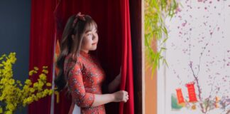 Review địa điểm chụp hình tết 2023 trọn gói Dịch vụ chụp hình Tết 2023 với cành đào, cành mai