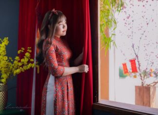 Review địa điểm chụp hình tết 2023 trọn gói Dịch vụ chụp hình Tết 2023 với cành đào, cành mai