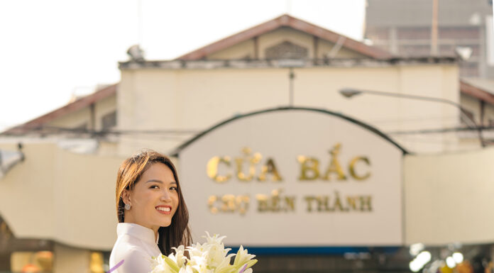 Thần thái ngút ngàn khi chụp ảnh nghệ thuật với hoa loa kèn Chụp ảnh áo dài với hoa loa kèn