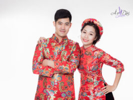 Cách chọn áo dài cưới truyền thống đẹp cho cô dâu chọn áo dài cưới