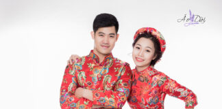 Cách chọn áo dài cưới truyền thống đẹp cho cô dâu chọn áo dài cưới