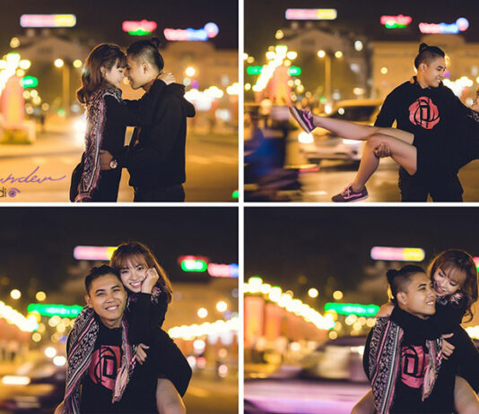 Chụp ảnh cưới ban đêm đem lại bức ảnh độc đáo, lạ mắt chụp ảnh cưới ban đêm