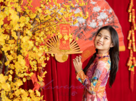 Bỏ túi 5 concept chụp hình tết nhất định phải thực hiện dịp tết giáp thìn 2024 này Chụp hình Tết với áo dài