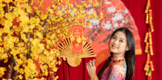 Bỏ túi 5 concept chụp hình tết nhất định phải thực hiện dịp tết giáp thìn 2024 này Chụp hình Tết với áo dài