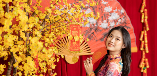 Bỏ túi 5 concept chụp hình tết nhất định phải thực hiện dịp tết giáp thìn 2024 này Chụp hình Tết với áo dài