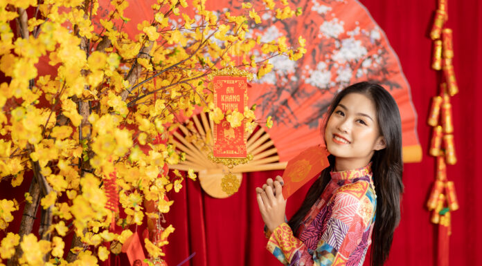 Bỏ túi 5 concept chụp hình tết nhất định phải thực hiện dịp tết giáp thìn 2024 này Chụp hình Tết với áo dài