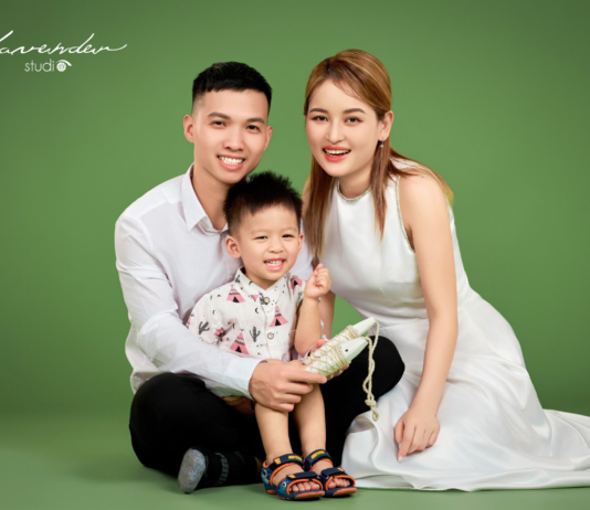 Kinh nghiệm chụp hình gia đình 3 người