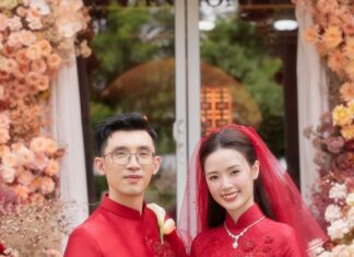 Chụp hình cưới với áo dài đỏ: Gợi ý hoàn hảo cho một ngày trọng đại