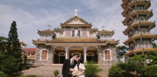 Chụp ảnh kỷ niệm ngày cưới 2026 tại Huế – Lãng mạn như phim