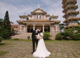 Chụp ảnh kỷ niệm ngày cưới 2026 tại Huế – Lãng mạn như phim