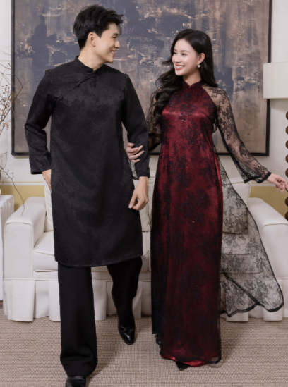 Chụp ảnh couple áo dài 2026 cho các cặp đôi yêu thích sự tối giản