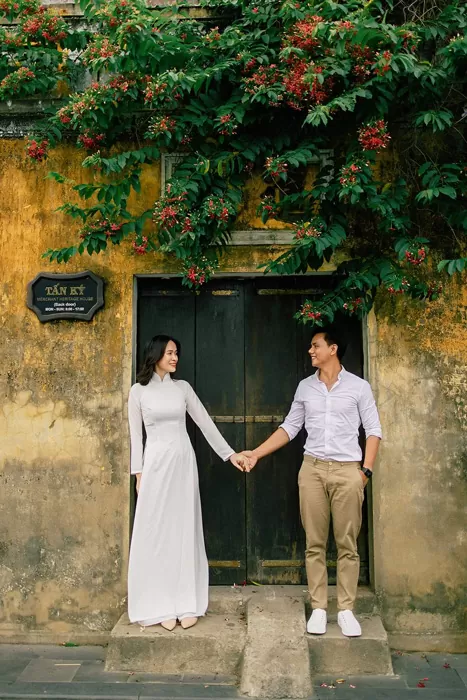 Kinh nghiệm chụp ảnh couple áo dài tại Hội An