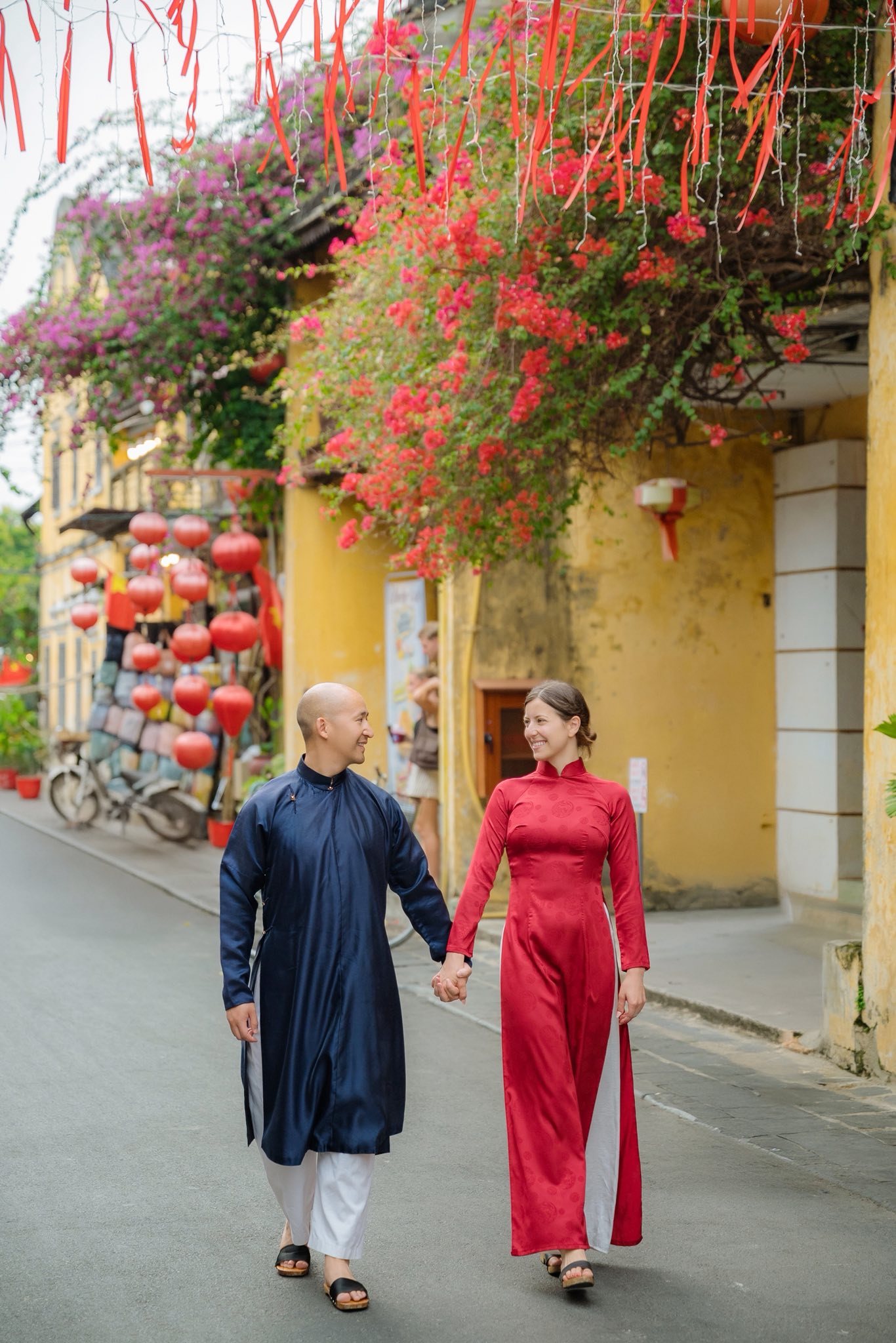 Kinh nghiệm chụp ảnh couple áo dài tại Hội An