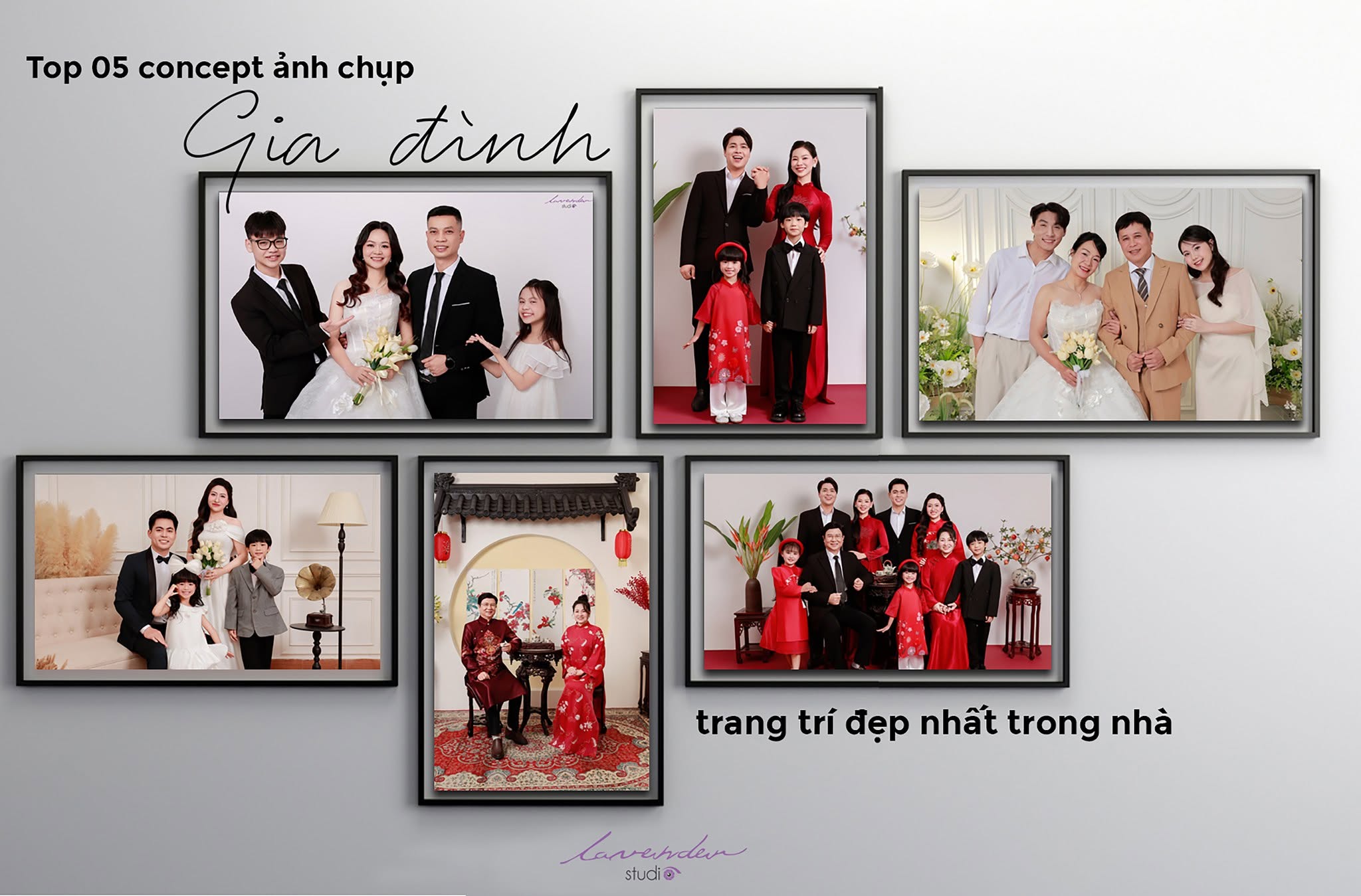 Chụp ảnh gia đình áo dài – vẻ đẹp truyền thống không bao giờ lỗi mốt