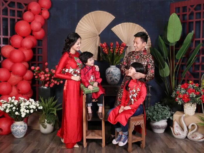 Top concept chụp ảnh Tết gia đình xu hướng (5)