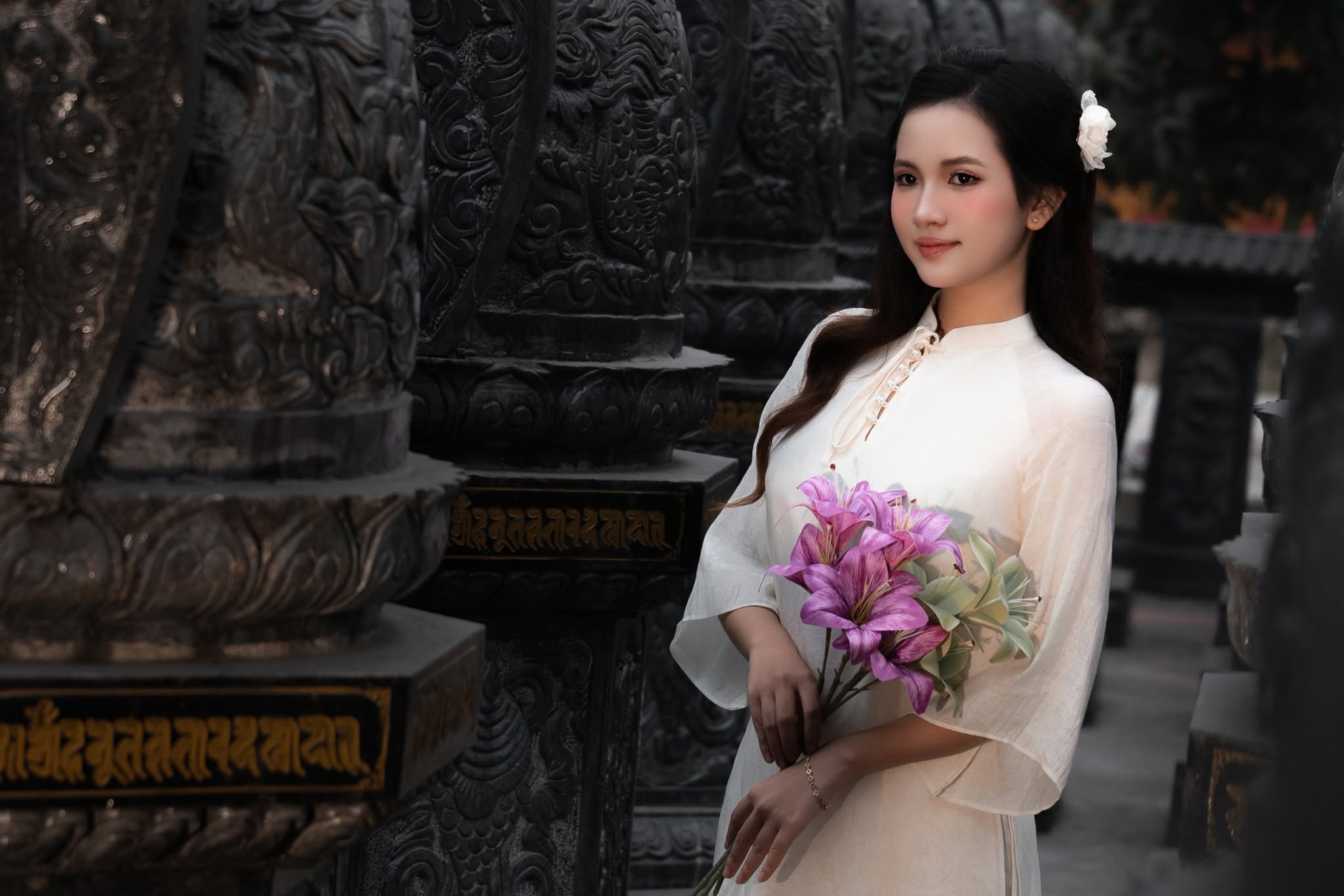 Kinh nghiệm chụp ảnh áo dài studio để có bộ ảnh đẹp