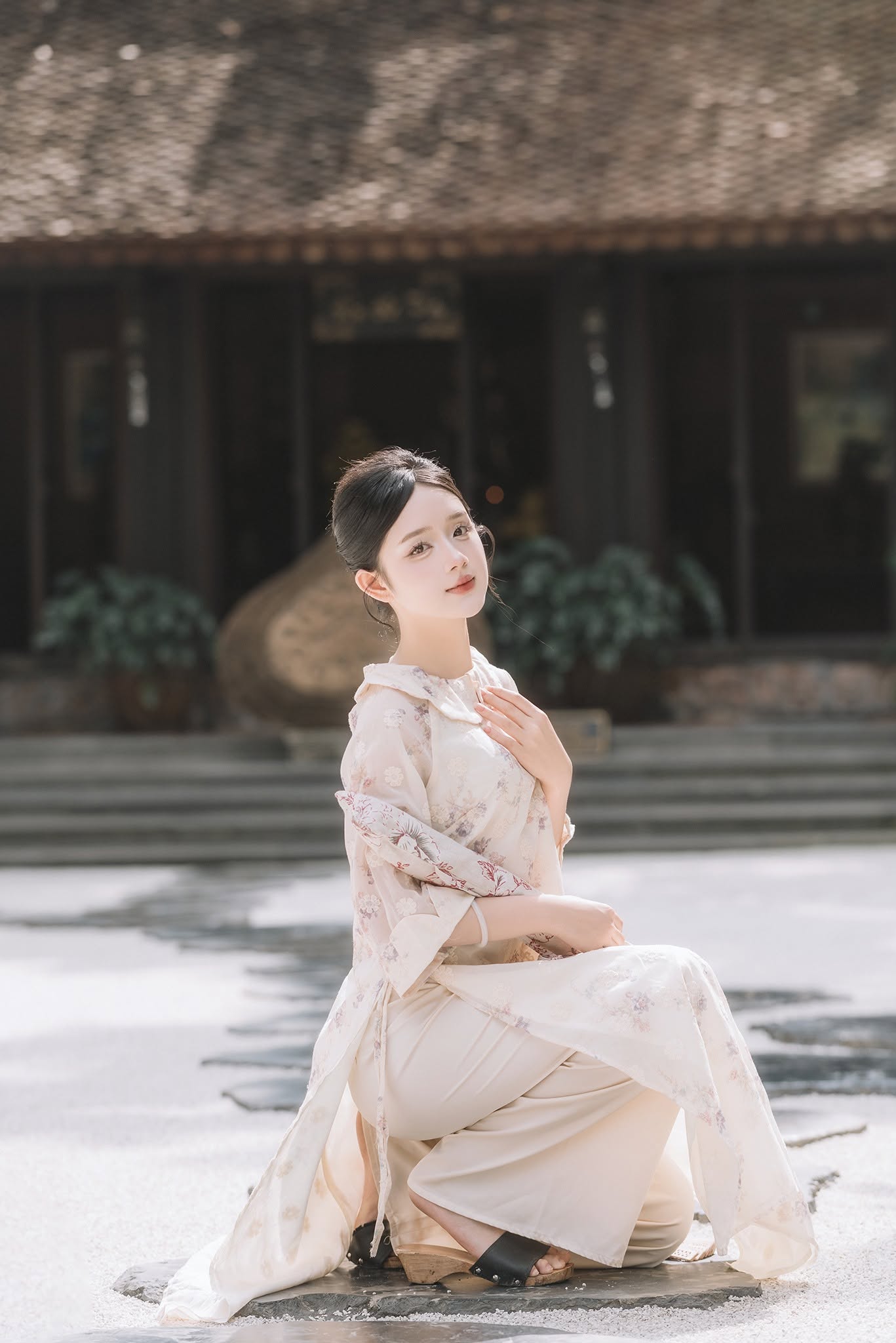 Những ý tưởng chụp ảnh áo dài đẹp cho mùa lễ hội Những ý tưởng chụp ảnh áo dài đẹp cho mùa lễ hội