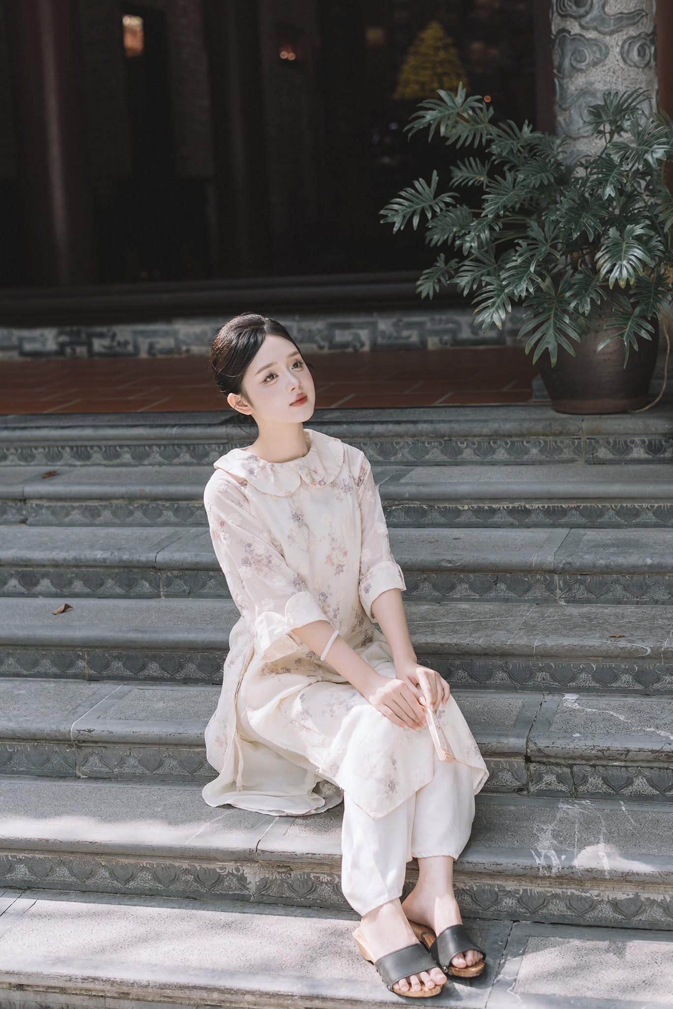 Những ý tưởng chụp ảnh áo dài đẹp cho mùa lễ hội Những ý tưởng chụp ảnh áo dài đẹp cho mùa lễ hội